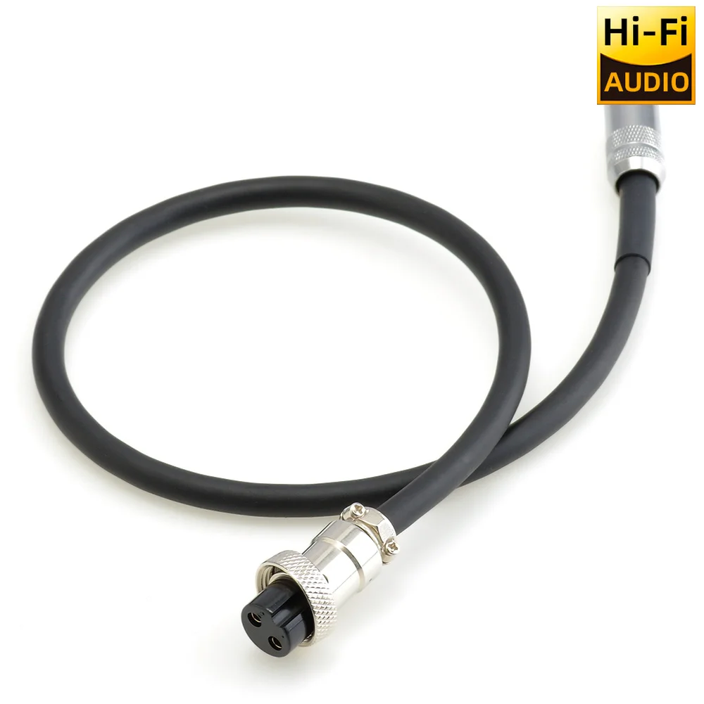 ▲ Japan Mogami HIFI 15AWG DC Power Plug 5.5*2.1mm 5.5*2.5mm Male Gx16-2 Adapter Connector Cable 12V 10A Power Extension Cords