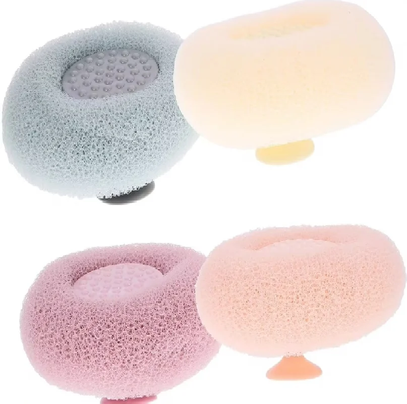 

1Pc Suction Bath Ball Massage Bathing Skin Scrubber Bath Shower Ball Body Scrubber Skin Cleaning Shower Brush Back Bath Wipe
