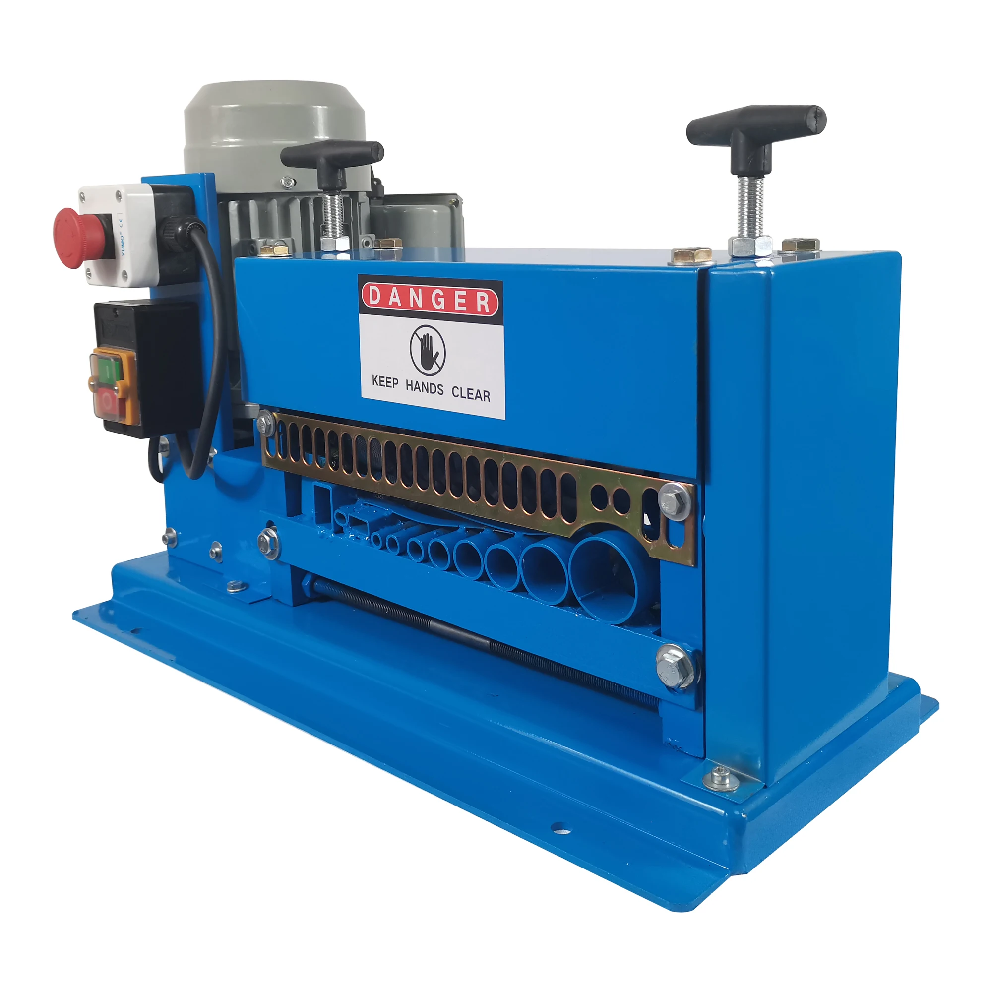 Mingxin Electric Semi-automatic High-efficiency 3KW Wire Stripping Cutting Machine 30 Meters Per Minute for Cable Making
