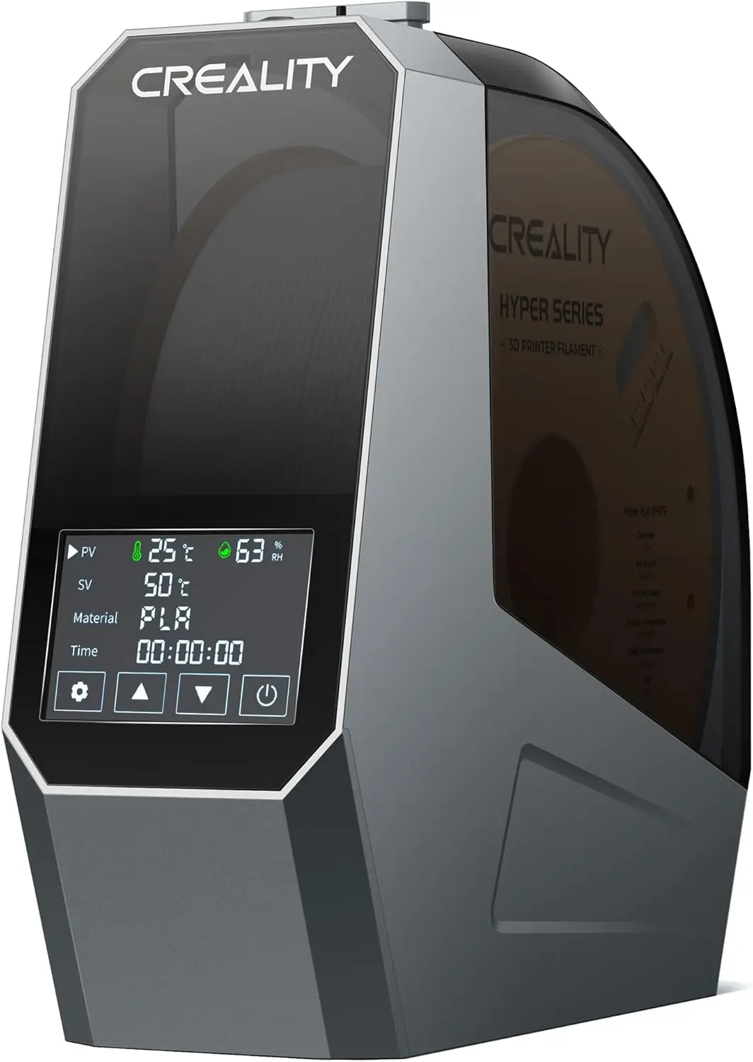 

2026 New 3D Printer Filament Dryer with 360° Heating, Supports Nylon ABS PETG PLA TPU for Moisture-Free Printing