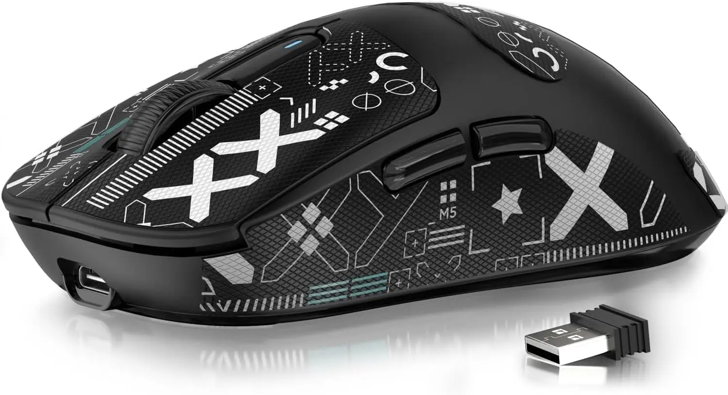 ATTACK SHARK X3 Wireless Gaming Mouse 49g Ergonomic Computer Mouse Triple Modes PAW3395 26K DPI Optical Sensor  200h Battery