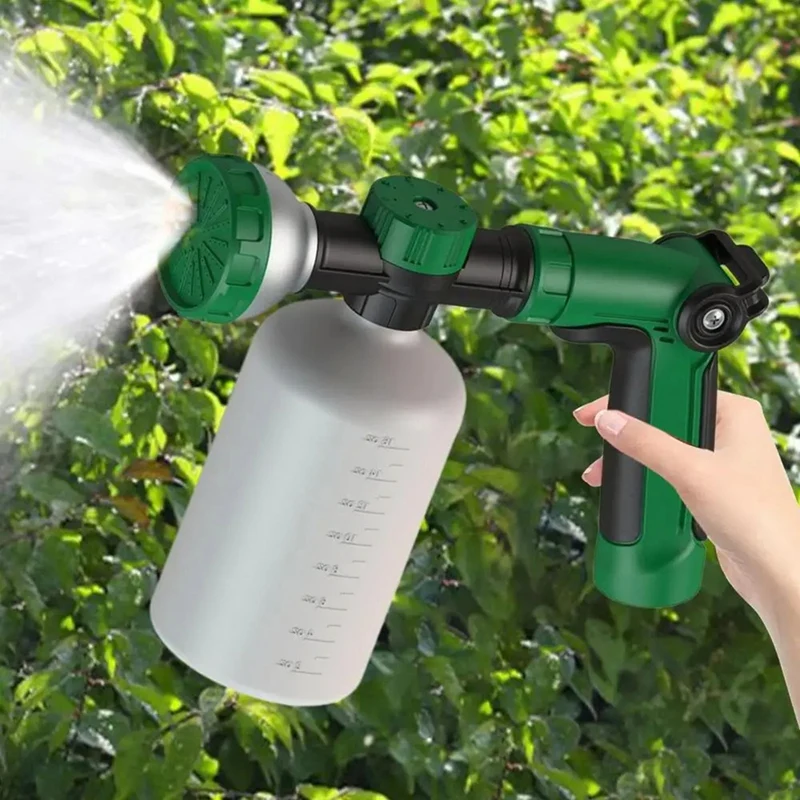 

Garden Hose Sprayer Garden Plants Watering Hose End Sprayer Yard Cleaning Anti-Backflow Hose Sprayer With Bottle