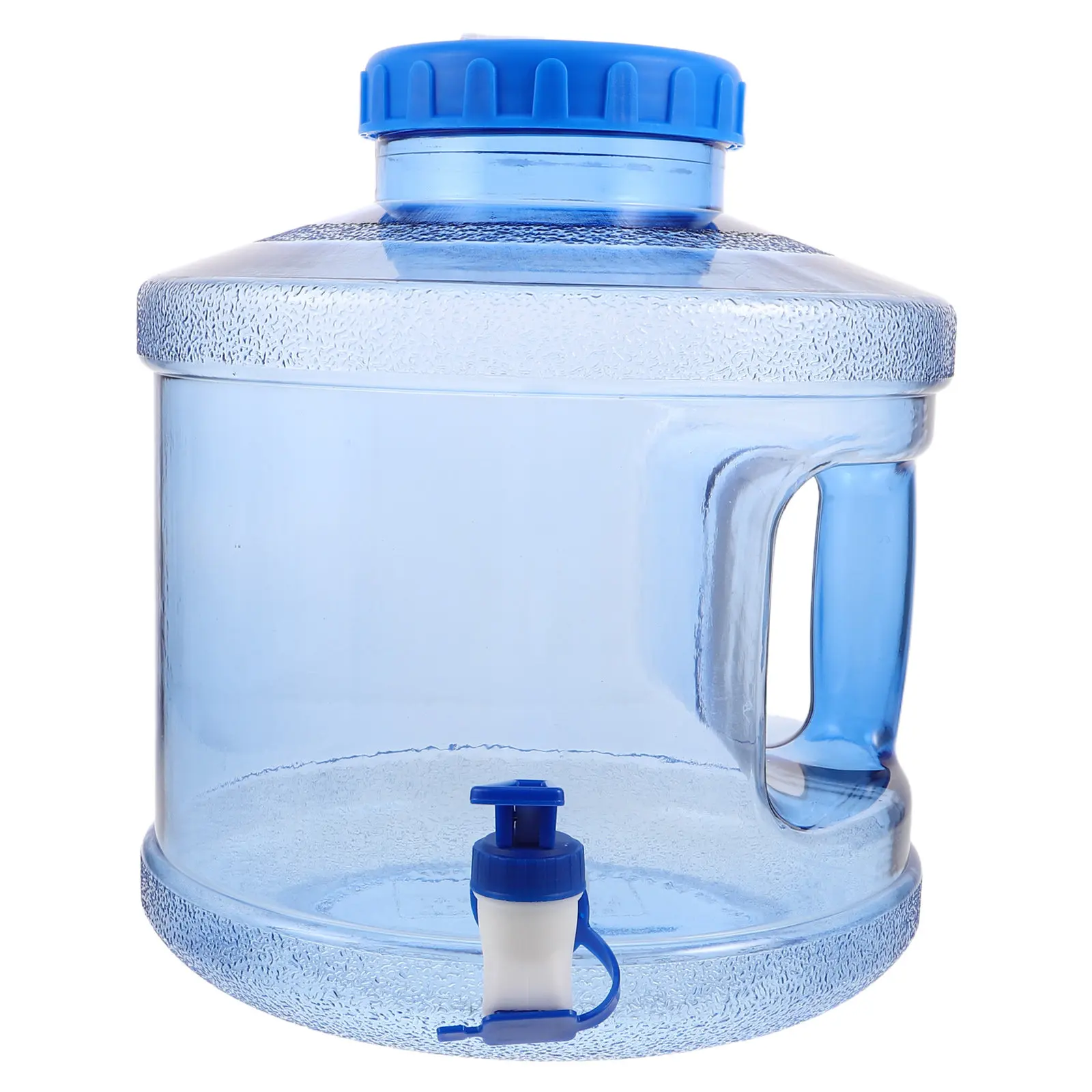 

1 комплект: портативная пластиковая емкость для воды объемом 7,5 л с краном для кемпинга, пикников, путешествий, походов, многоразовая бутыль для воды