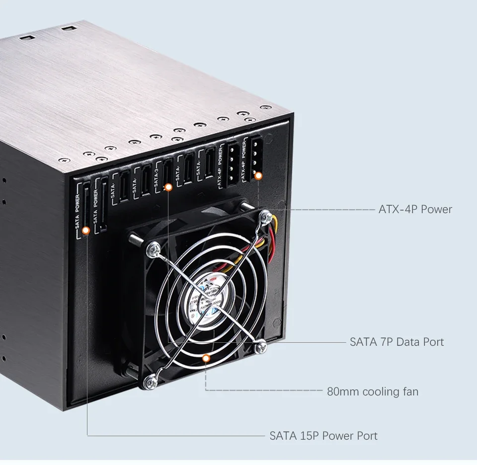 5 bays hot swap Storage 3.5