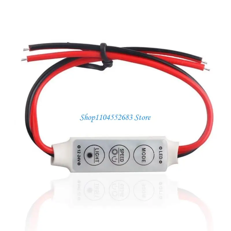 y6gd وحدة تحكم الإضاءة y6gd 3 عمليات زر 8 أنواع مسبقات تصميم الحجم ل 12 24 فولت أنظمة LED