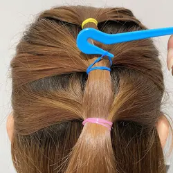 Novelty Disposable Rubber Elastic Hair Bands Cutter Girls Ponytail Holder Headbands Cutting Tool Kids Hair Accessories