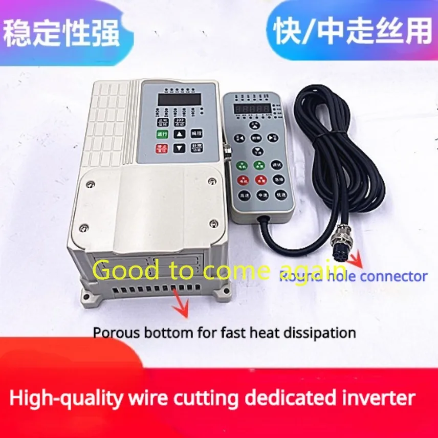 

Wire Cut Special Frequency Converter for Spark Machines, Wire Cut EDM Inverter With Control Box Set Medium Speed and High Speed