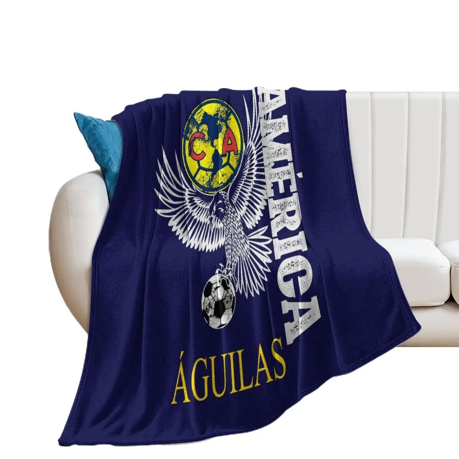 Aguilas del America Playera Futbol Mexicano Liga Mx Throw Blanket christmas decoration Tourist Blankets