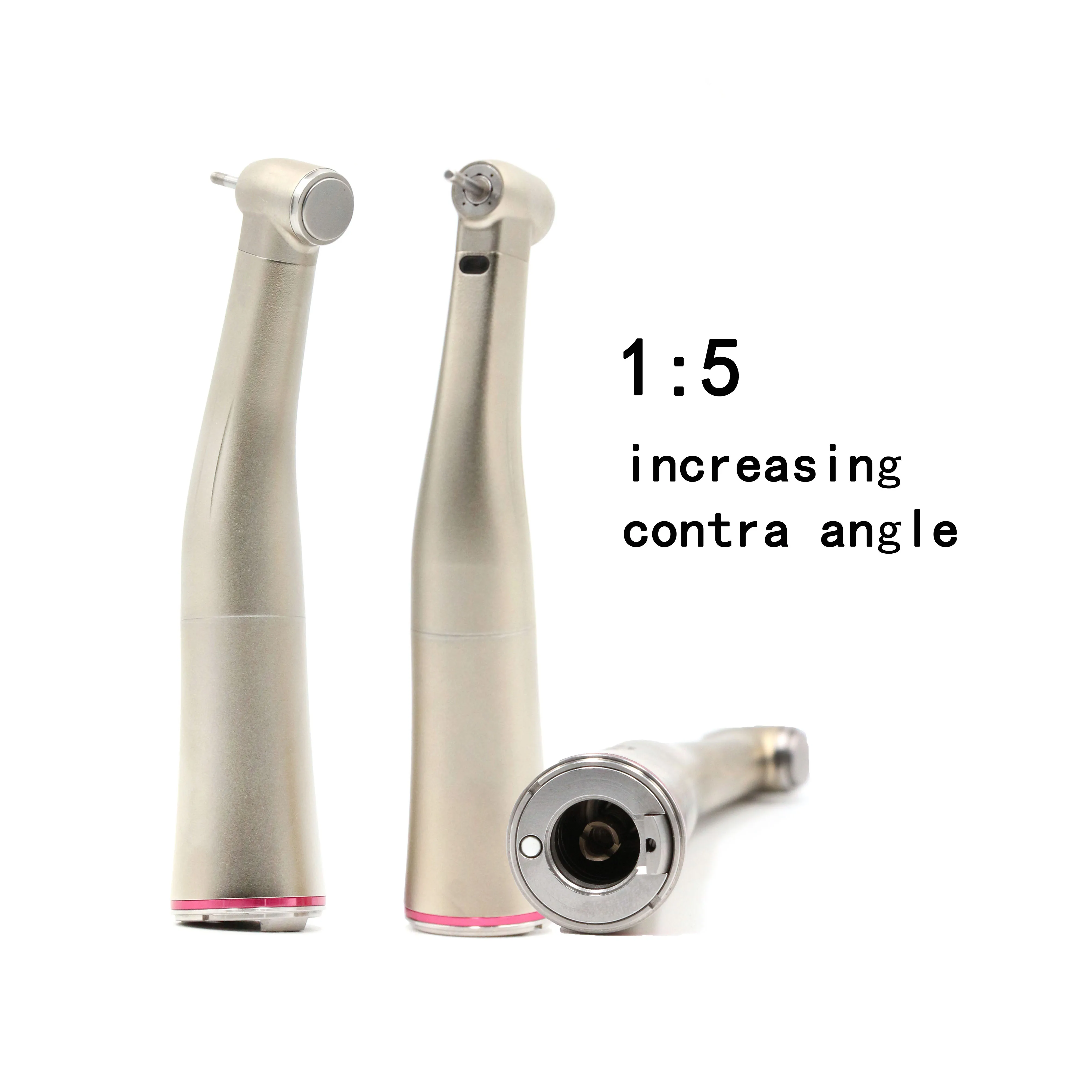 YAYIDA dental 1:5 fiber optic contra angle +1:1 fiber optic contra angle dental low handpiece for surgical