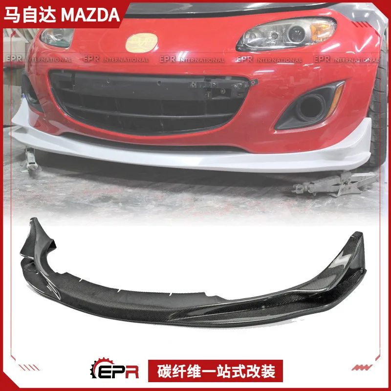 

Suitable for Miata Mazda MX5 NC Carbon Fiber Retrofit, Front Lip Chin Vary Front Shovel Lip Small Surround