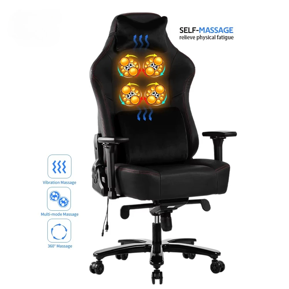 Cadeira Gamer High End High Configuration 4D Armrest Gamer Roller Rolling Massage Gaming Chair