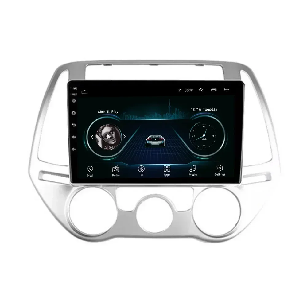 Android 13 Dvd de coche para Hyundai I20 2010- 2014, reproductor Multimedia de Radio automática, soporte GPS, cámara Carplay 5G DSP RDS