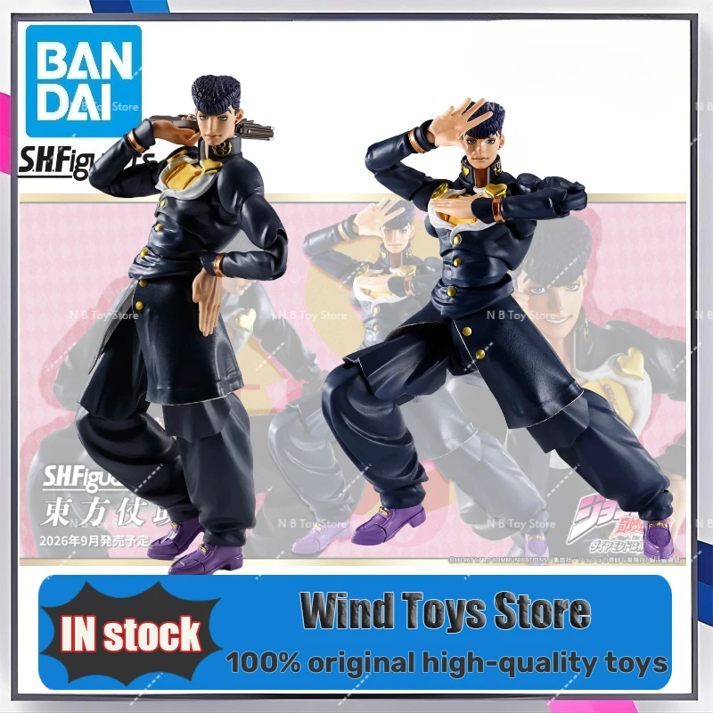 Preventa: Figura de Acción Original BANDAI S.H.Figuarts de JoJo's Bizarre Adventure, SHF Josuke Higashikata, Regalos Coleccionables