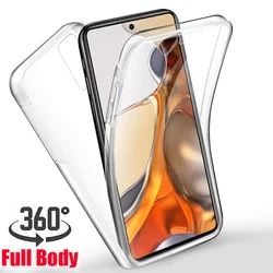 360 Full Body Case for Xiaomi 11T 11 Lite Poco F3 X3 NFC 10T Pro PC+Silicone Shockproof Cover For Redmi 10 9 9A 9C 9T Note 11 10