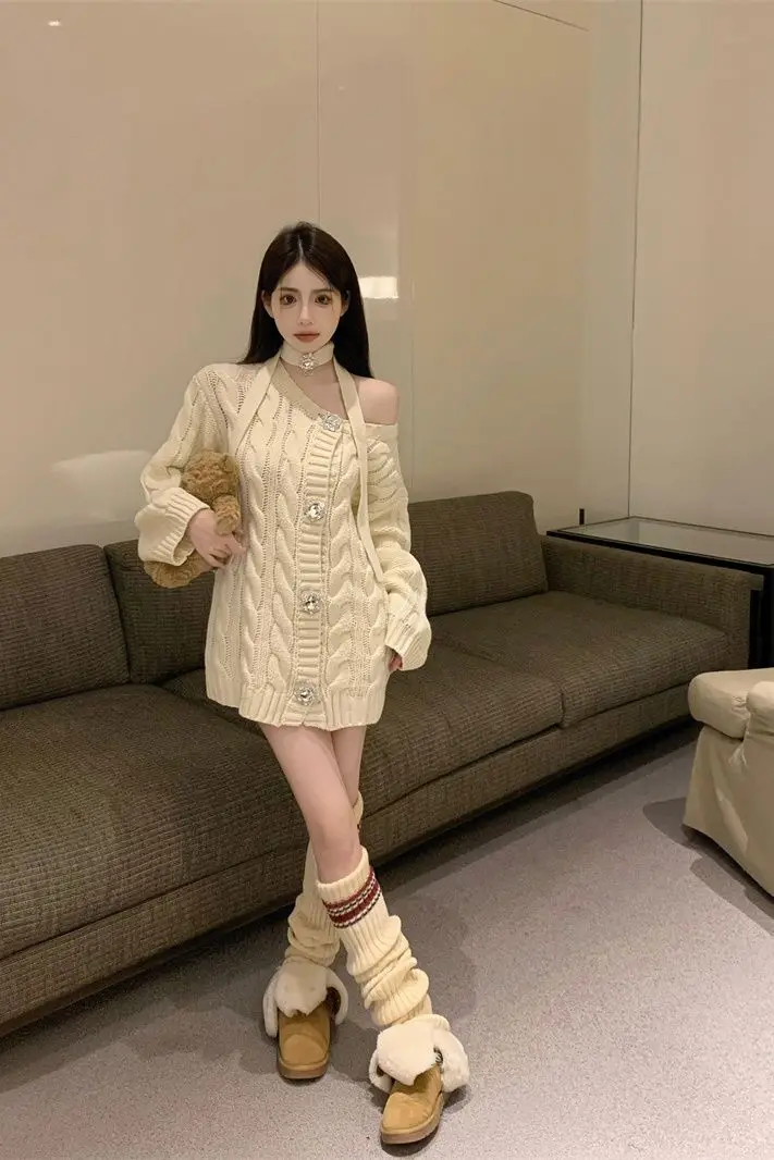 

Sweaters Jumpers Cardigans Womens Ladies Western Style Sweet Edge Suede Border Outdoor Stretchy Cowgirl Frontier Thermal Fall BF