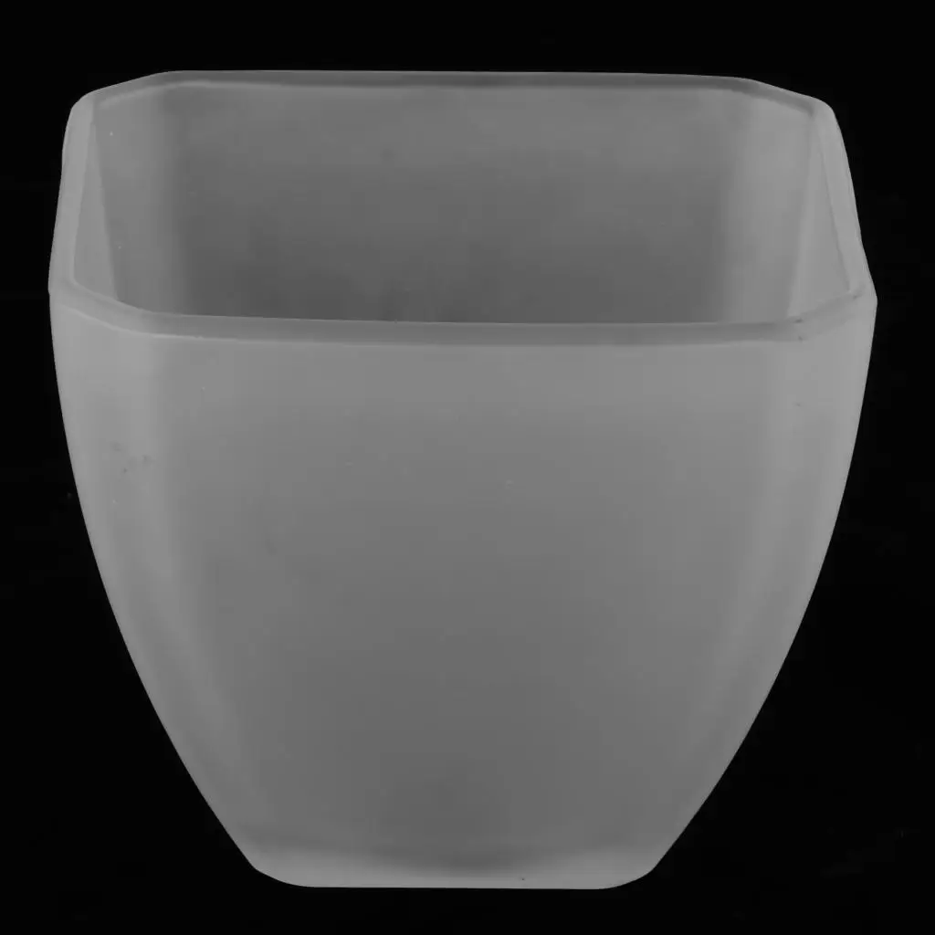 Gass Lampshade for Celling Lamp Square Trumpet Cylinder Flower Shaped Replacement Shades