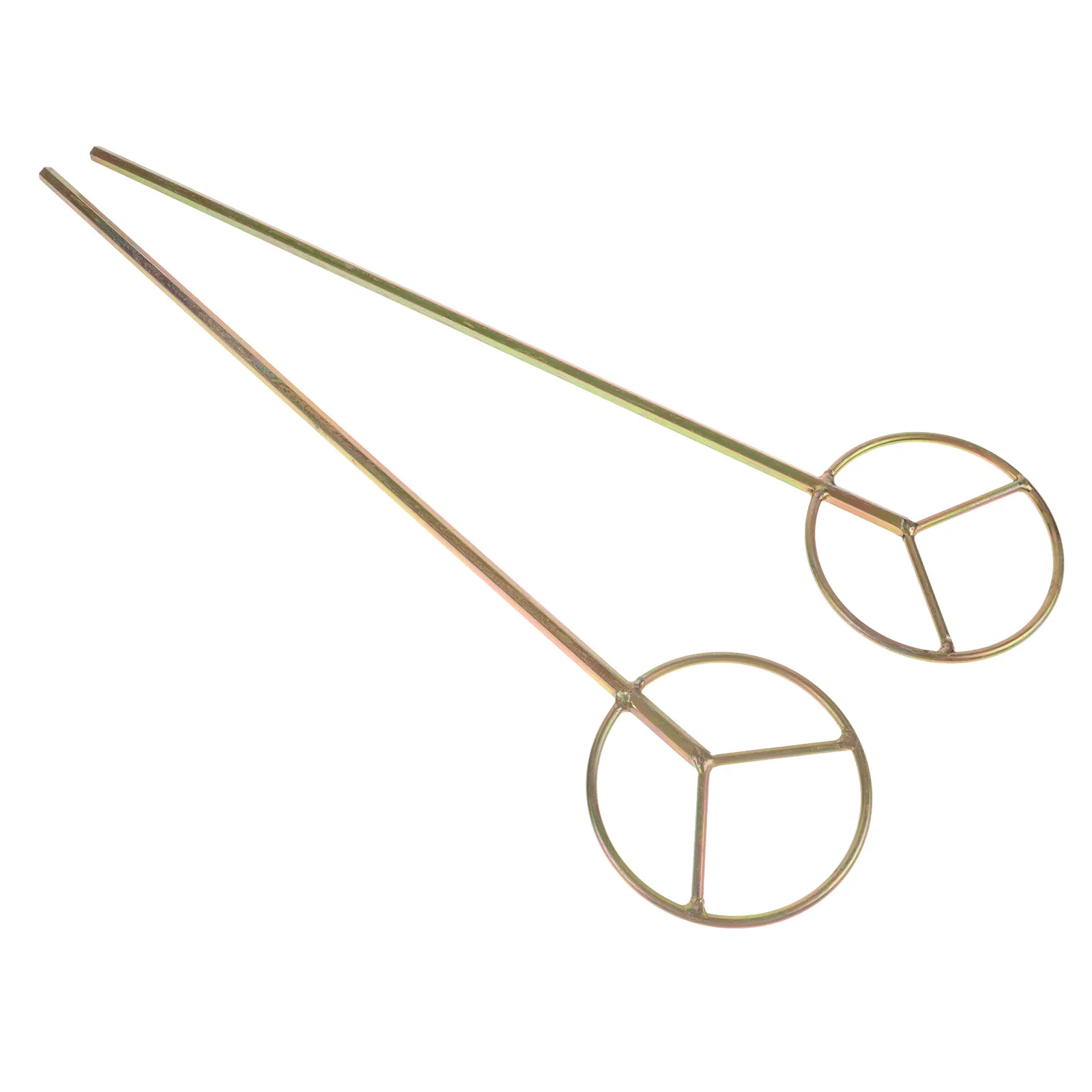 2Pcs Paint Mixing Rod Drill Attachment Efficient Mud Cement Stirrer Mixer for Construction Home Renovation Tool