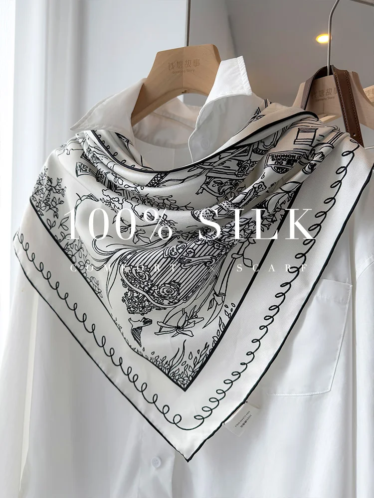 summer-fashion-casual-silk-scarf-women's-silk-scarf-sun-protection-multi-functional-shawl-lightweight-printed
