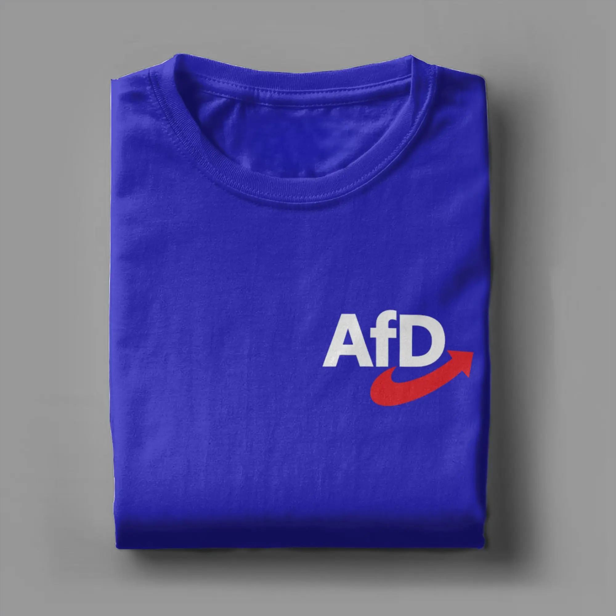 Afd Alternative Logo Cotton T Shirt For Man Beach  Y2K Funny T Shirts O Neck Popular Tees Oversized Wholesale Clothing