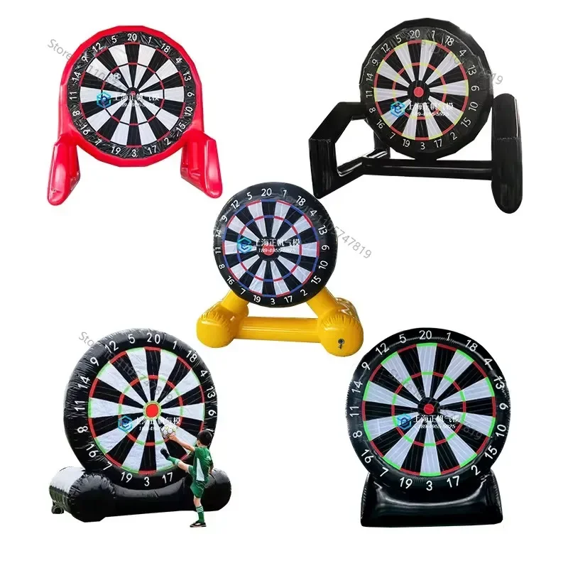 （1PCS）Inflatable football dart board suitable for sports props