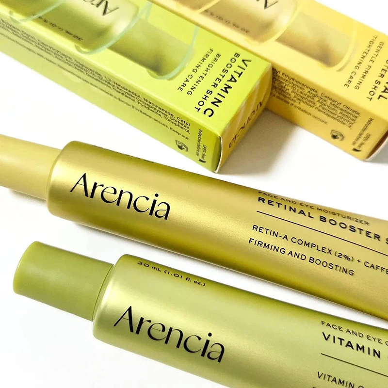 Arencia Retinal Booster Shot Face Eye Moisturizer Retinal Complex Anti-wrinkle Firming Boosting Anti Aging Improve Dark Circles