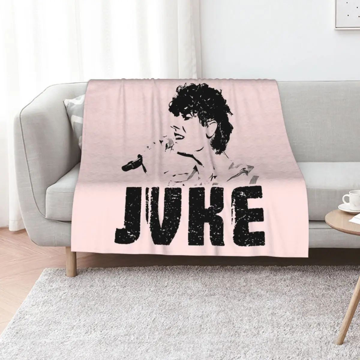 

JVKE singer-songwriter designs Throw Blanket Ultra Soft Flannel Fleece Blanket for All Seasons