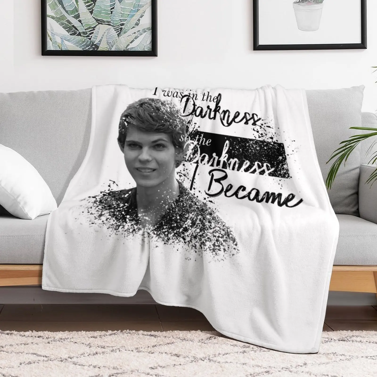 Darkness I Became - Peter Pan Throw Blanket Thermal Furrys Fashion Sofas Blankets