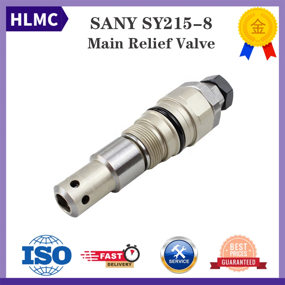 

Construction Machinery Parts SY215-8 Main Relief Valve SY235 Hydraulic Relief Valve Excavator