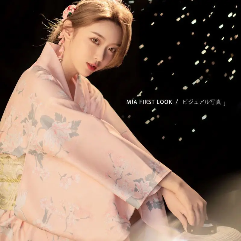 Improved Women Kimono Outfit, Elegant Oriental Style Costume, Perfect For Studio Shooting, Portrait Photography And Cosplay Wear