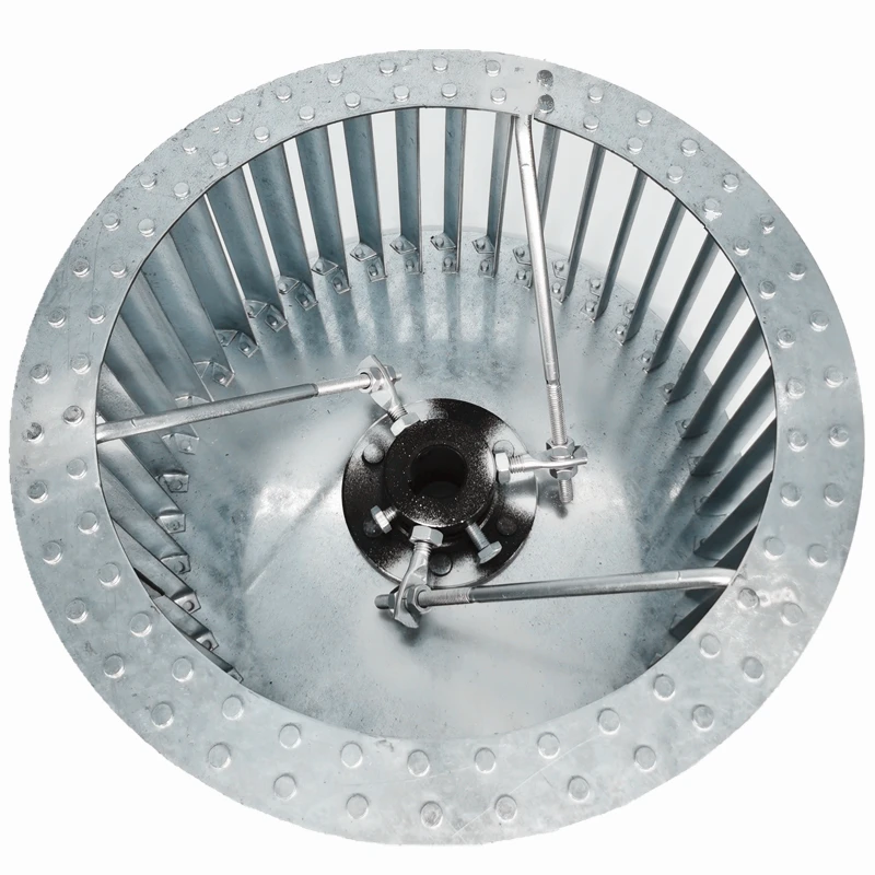 11-62-3.5A Centrifugal Fan Wind Impeller 14 inch Single Head Wind Wheel 3KW Multi Wing Centrifugal Fan Accessories