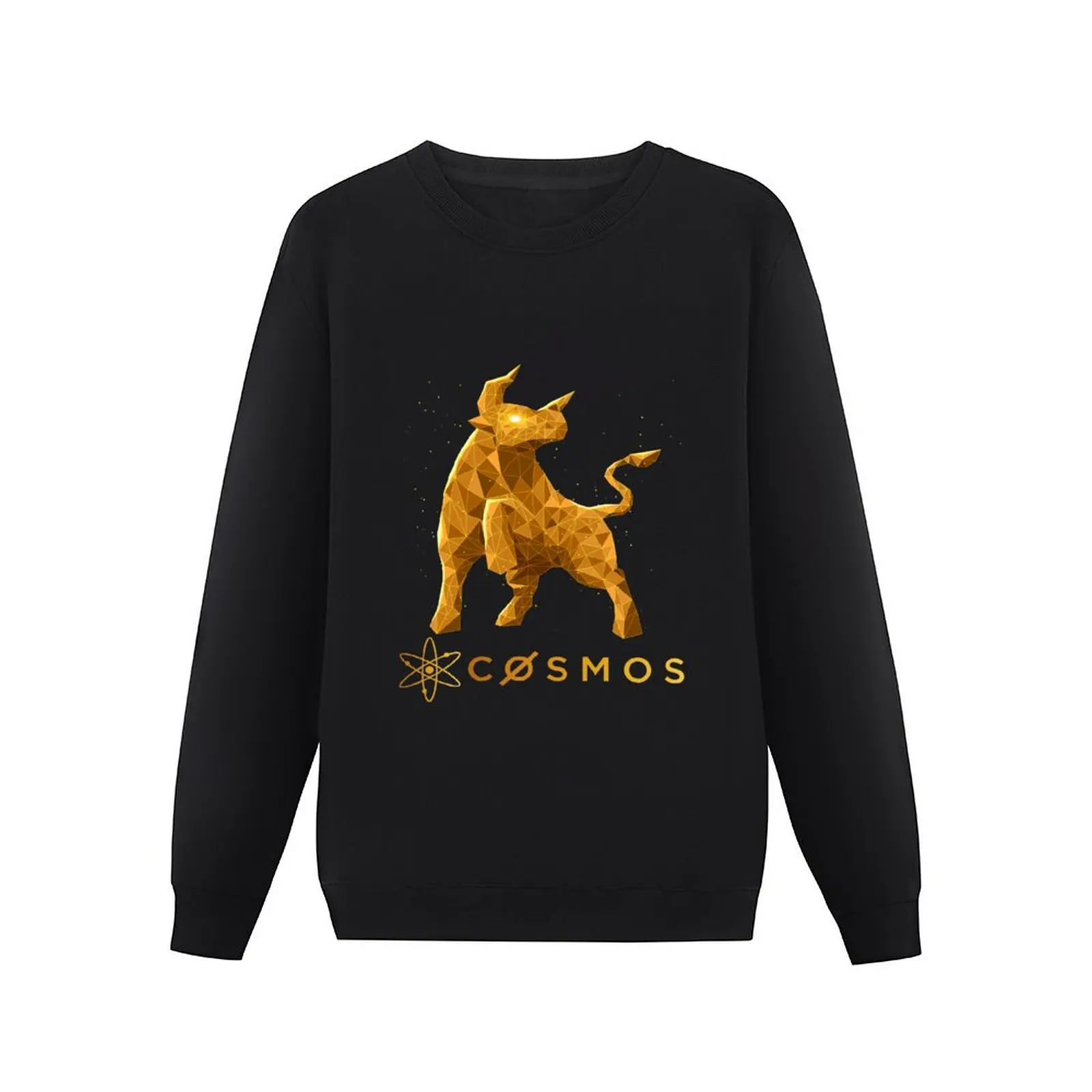 Bull Market Cosmos ATOM Coin To The Moon Crypto Token Cryptocurrency Blockchain Wallet Pullover Hoodie hooded shirt sweatshirt