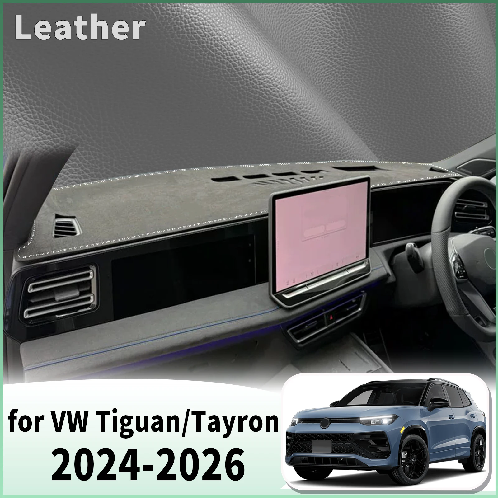 

fit for Volkswagen Tiguan Tayron 2024-2026 2027 Car Dashmat Dashboard Cover Pad Accessories DashMat Sunshade Protective Carpet