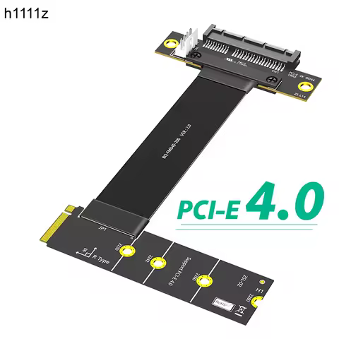 NEW NVME to PCIE X4 Riser Cable Extender M.2 PCIE4.0 M Key to PCI Express 4X 4.0 Adapter Card Extension Cable for Desktop Laptop