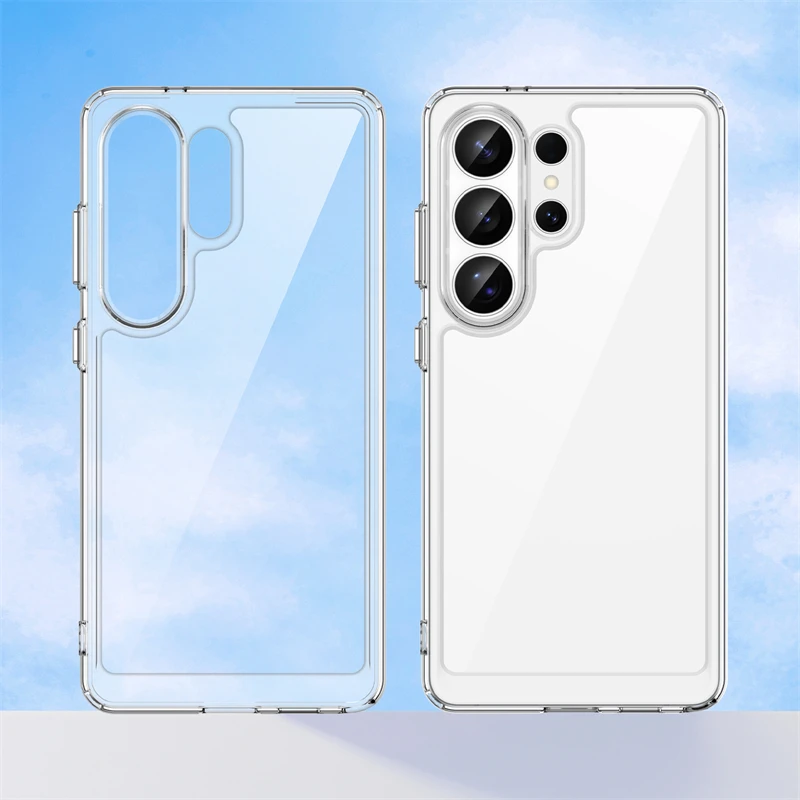 Für Samsung Galaxy S26 Ultra Hülle Luxus Silikon Klar PC TPU Schutz Samsung S26 Ultra Cover Stoßfest S26 Plus Ultra Hülle