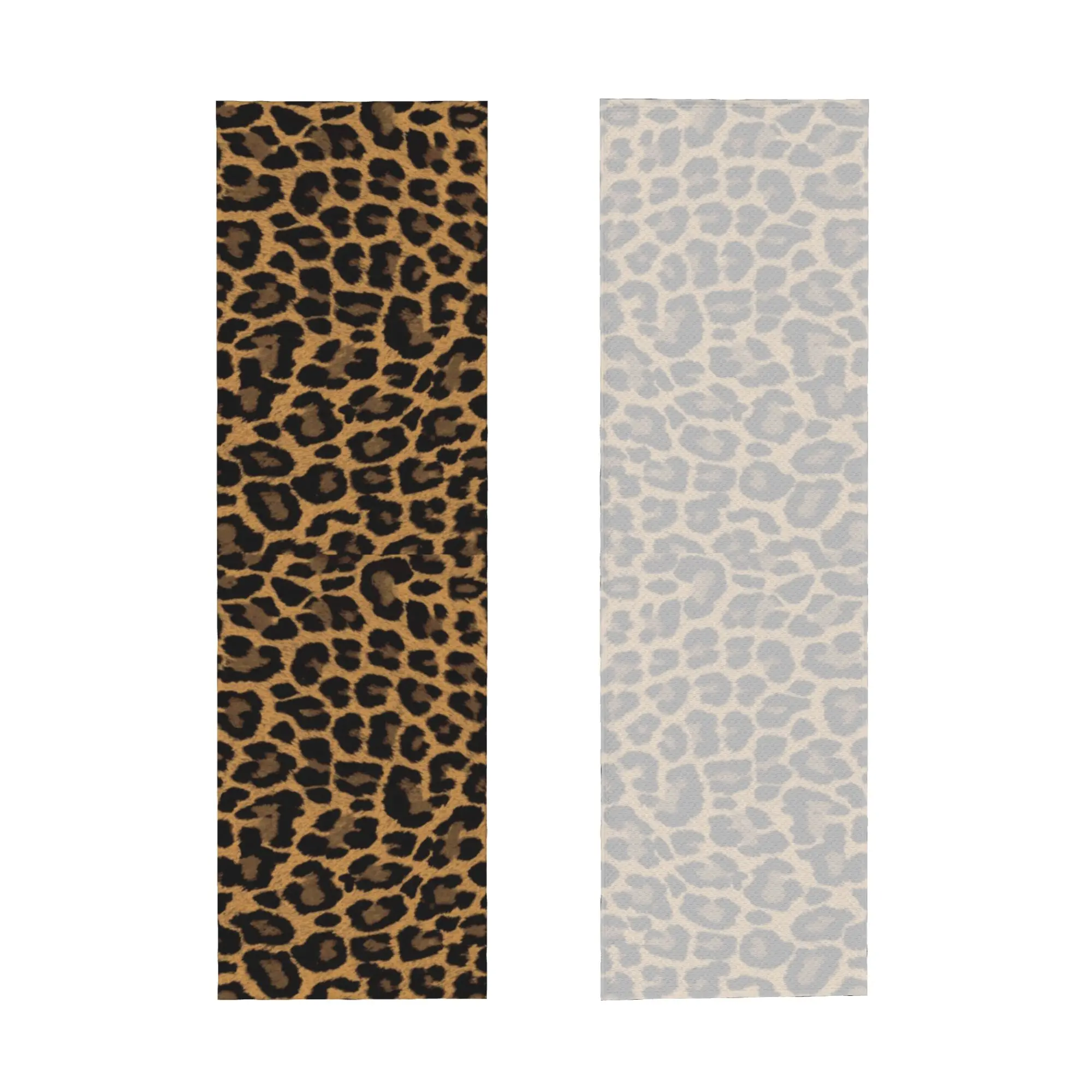 Leopard Print Pattern Cold Exercise Towel   Super Soft Breathable Instant Cooling Towel Yor Gym Towels