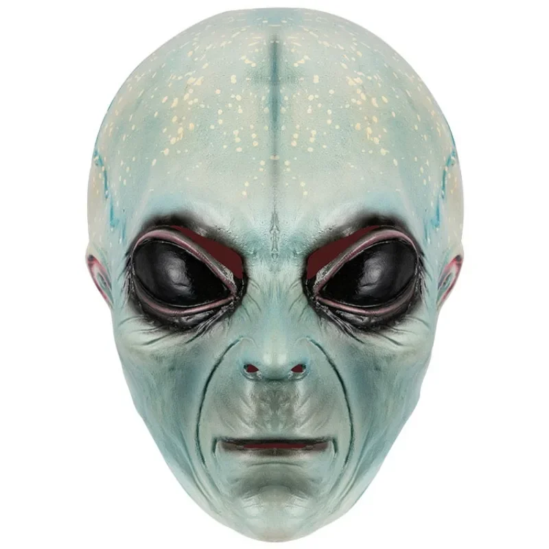 Masque facial complet en Latex pour hommes, femmes et adultes, accessoires de Cosplay pour fête d'halloween, masques de monstre extraterrestres, cadeaux