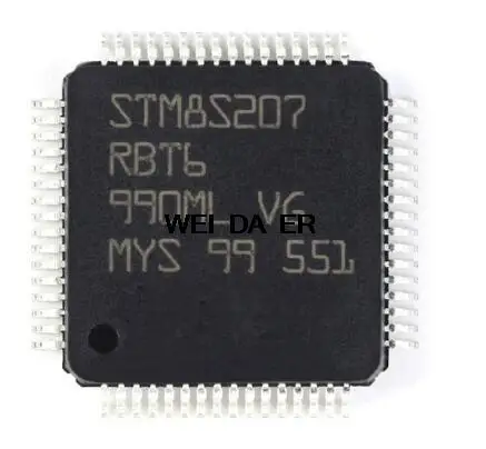 

100% NEWHigh quality products STM8S207RBT6 10*10 LQFP64 STM8S207RBT6TR MCU