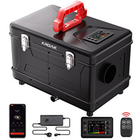 KROAK 8KW Parking Heater Toolbox Compact 1 SE 12V 24V DC & 220-240V AC Portable Diesel Auxiliary Heater with bluetooth & Adapter