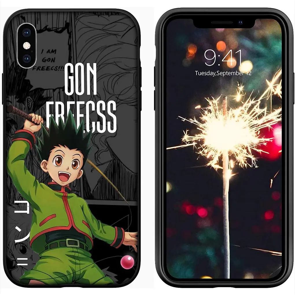 HISOKA Hxh Hunter X Hunter GON FREECSS Phone Cover for iPhone 15 14 13 12 Mini 11 Pro X XR XS Max 7 8 Plus + 15+ 8+ Soft Case