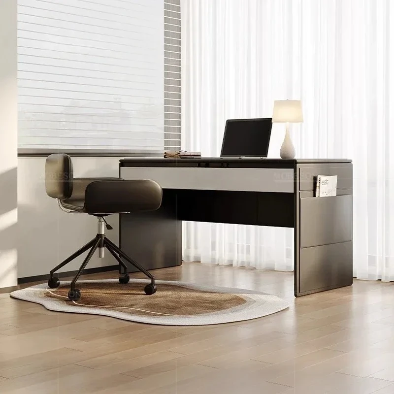 Designer light luxury desk computer desk bedroom home bedside table learning desk