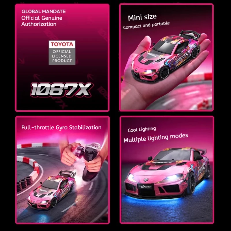 1:43 Supra 1087X RC Car with Gyro JXC 4WD Full-Scale SP4301 Off