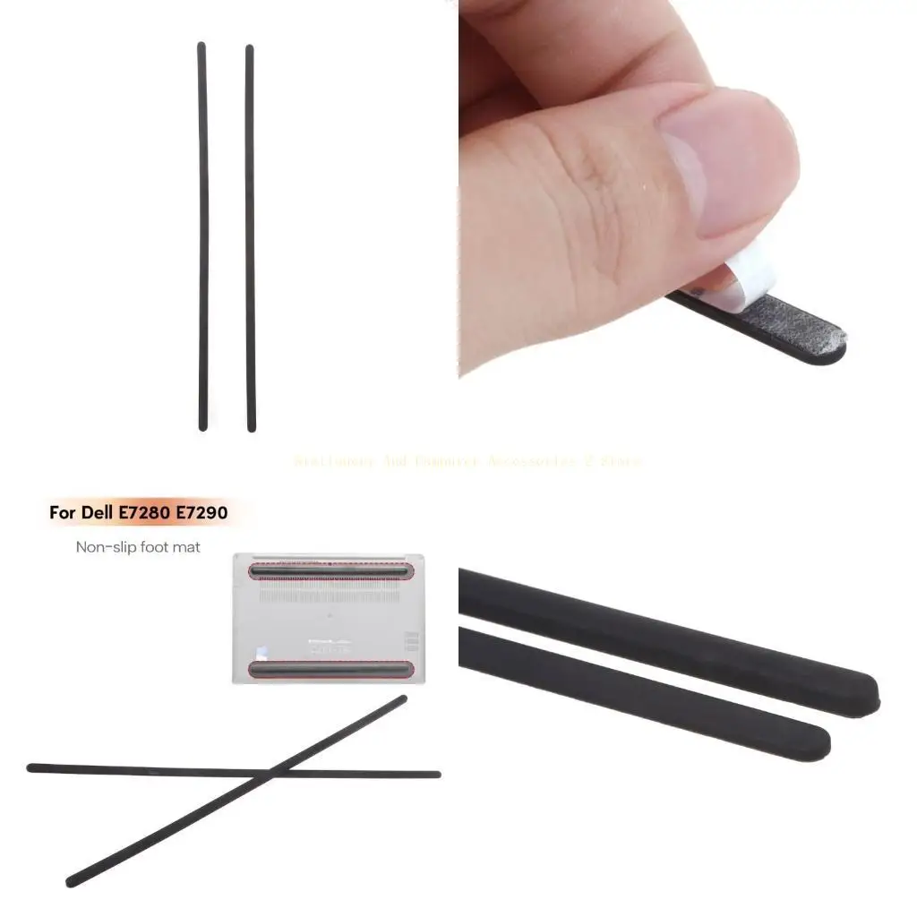 

Replacement Anti slip Feet Pad for E7280 E7290 Laptop Bottom Case Cover Pads 1 Pair