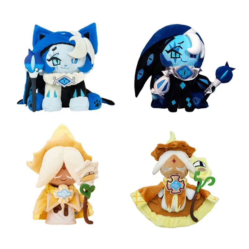 Hot New Shadow Milk Cookie Plush Cute Cookies Run Plush Game Accessories Stuffed Pillow Toys Collection Toys Birthday Gifts