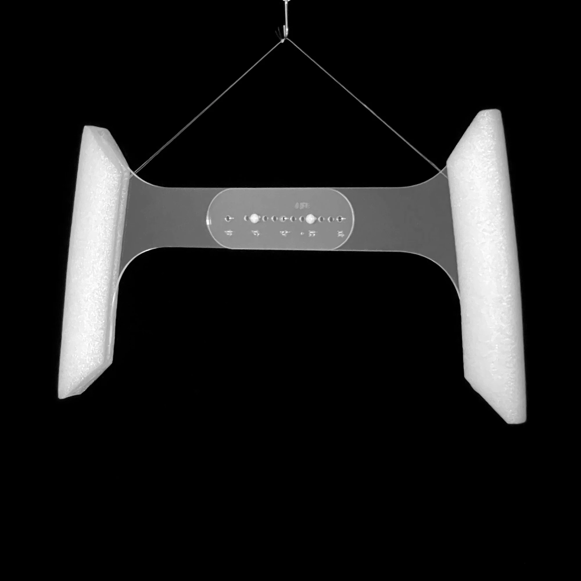 

‌ Регулируемая прозрачная вешалка для брюк — невидимая опора для фото, тонкая вешалка для одежды, органайзер для гардероба, компактный держатель