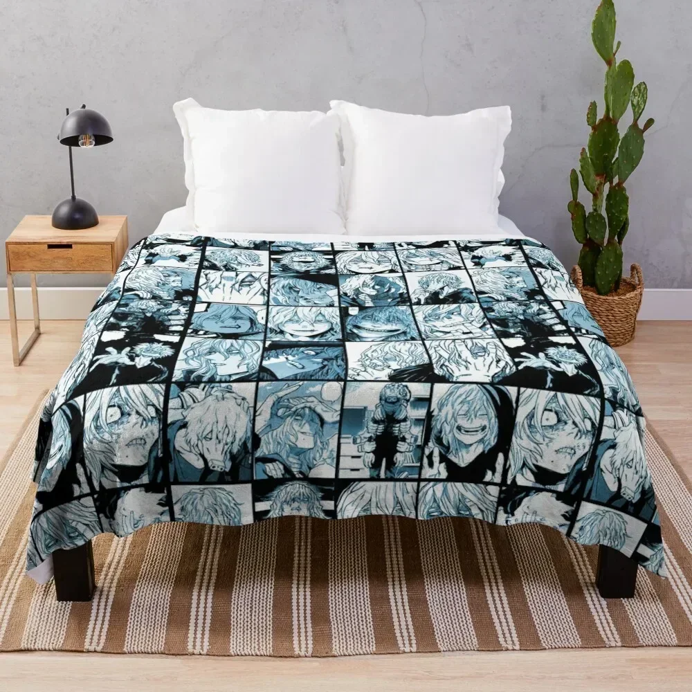 

Shigaraki Collage (color version) Throw Blanket Luxury Brand Large Furry Camping Blankets