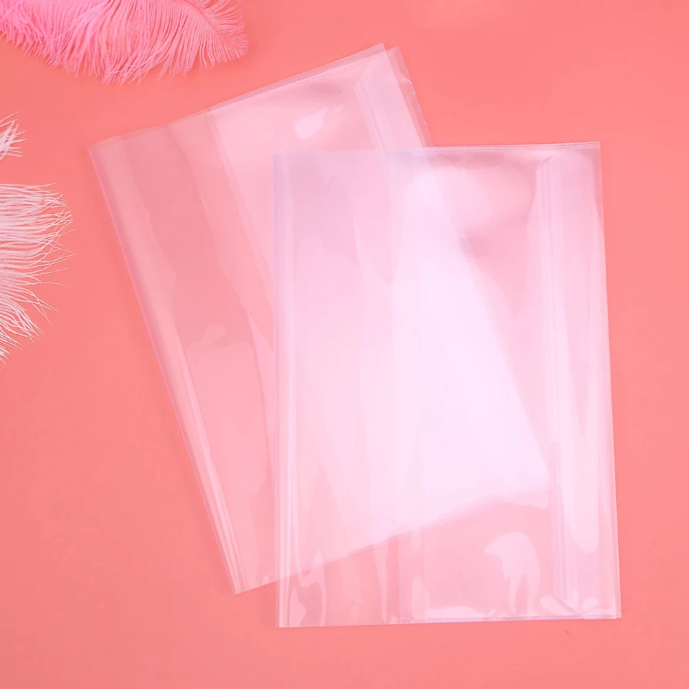 

Transparent A4 Film Reusable Plastic Book Covers Anti-Scratch Clear Film For Students Textbooks Protection
