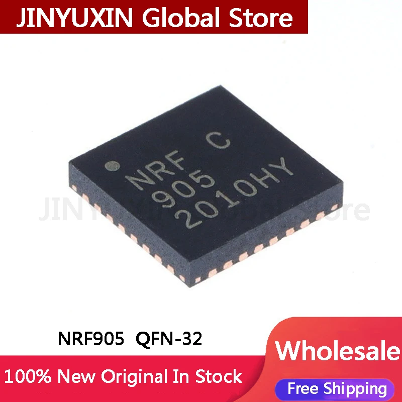 

5-100Pcs NRF905 NRF905C NRF905B QFN-32 IC Chip в наличии оптом