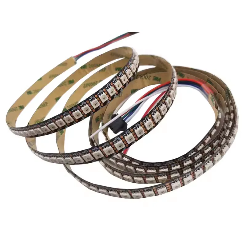 WS2815 DC12V (WS2812B WS2813 updated) RGB LED Pixels Strip Light 30/60/74/96/144Leds/m Individually Addressable LED Dual-Signal