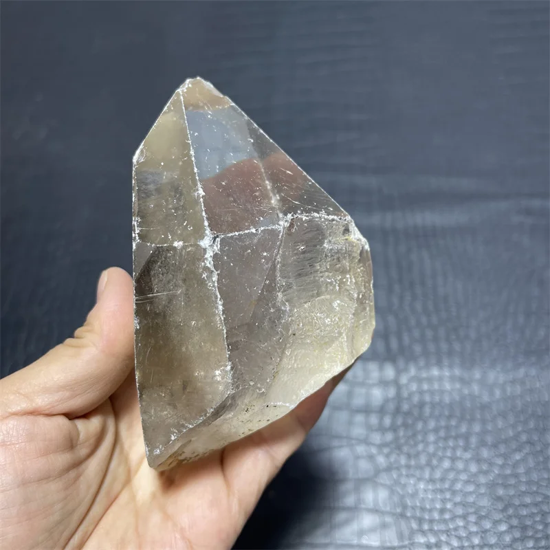 690g Clear Lemurian Seed Quartz Natural Point Cluster Crystal Rough Healing