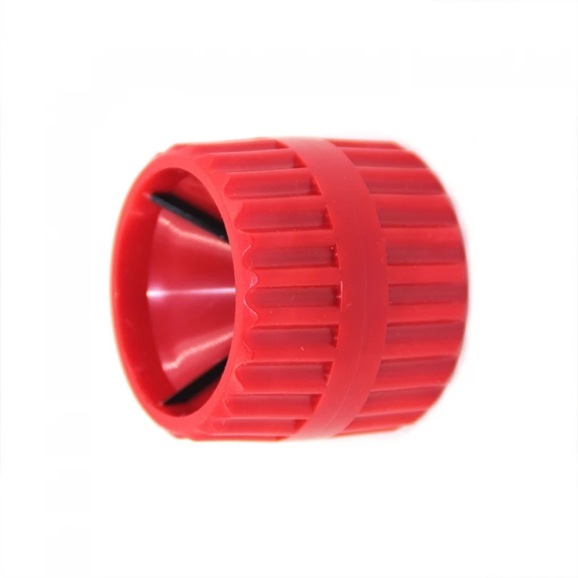 5-38mm Red Round Thickened Copper Tube Chamfer Hand Chamfering Deburr Tools for Tube Metal Internal / External Deburring